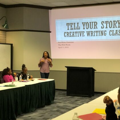 YWEA" Tell Your Story: Creative Writing Class": Workshop Facilitator