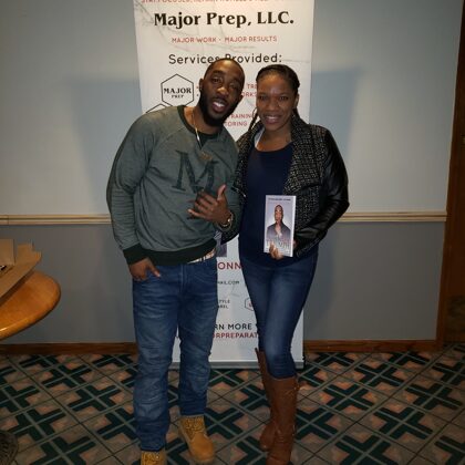"Training For Triumph" Book Release Party; Editor Recognition